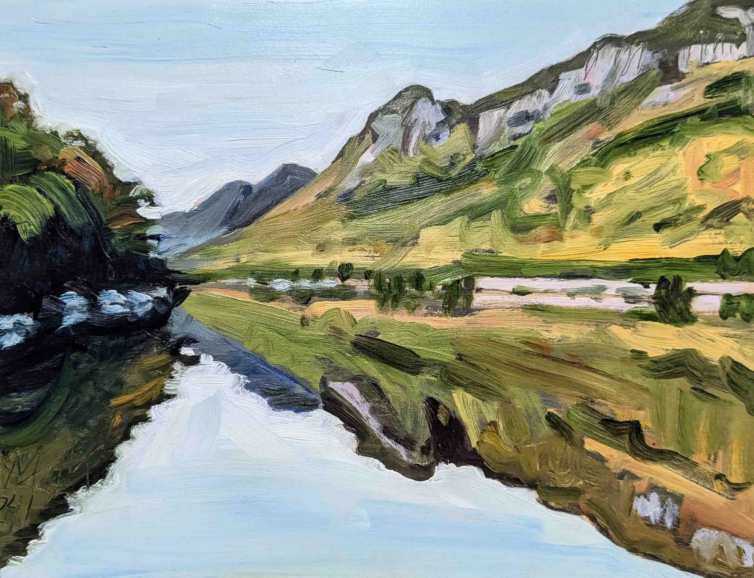 Landscape F -  title | size | price