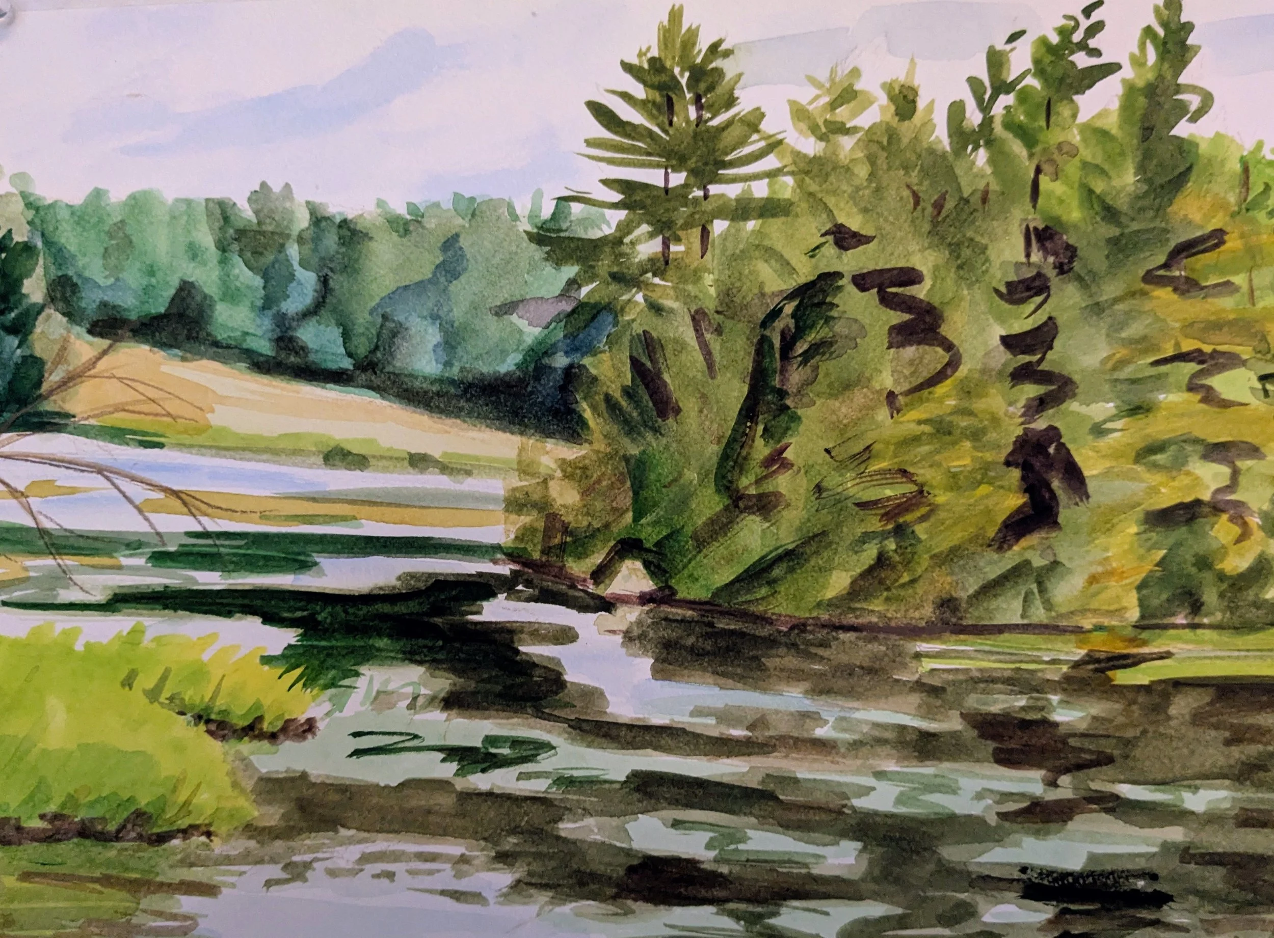 Landscape X-  title | size | price