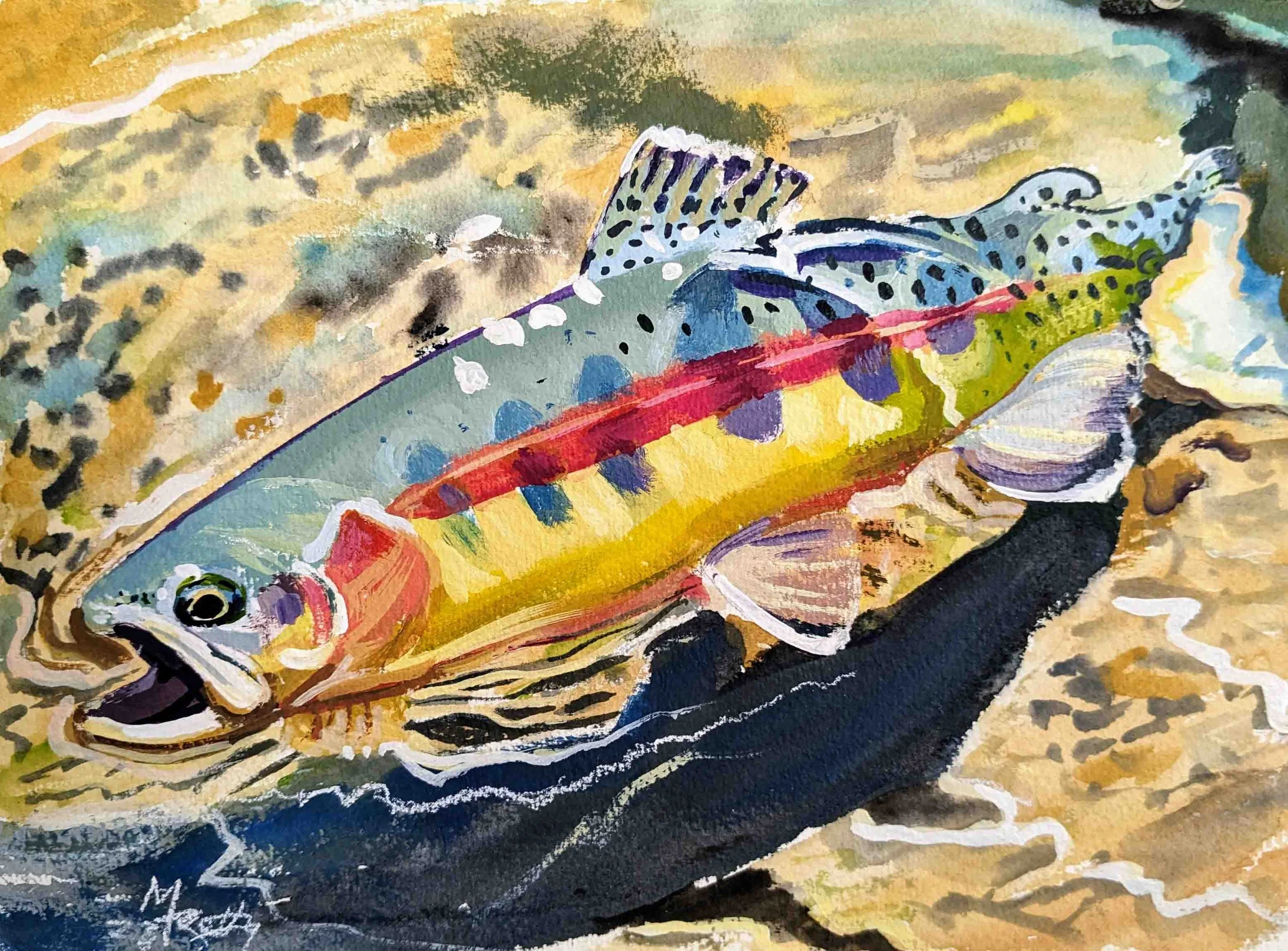 Fish B -  title | size | price