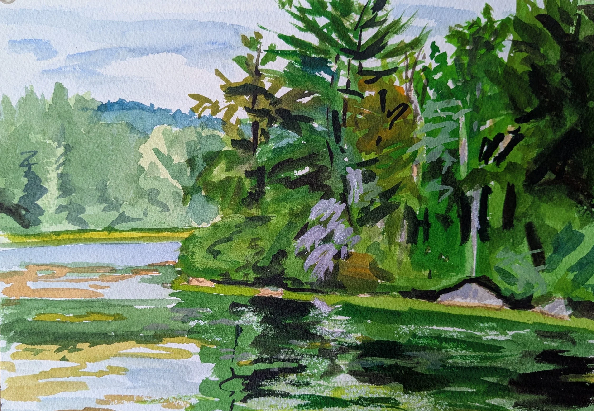 Landscape T -  title | size | price
