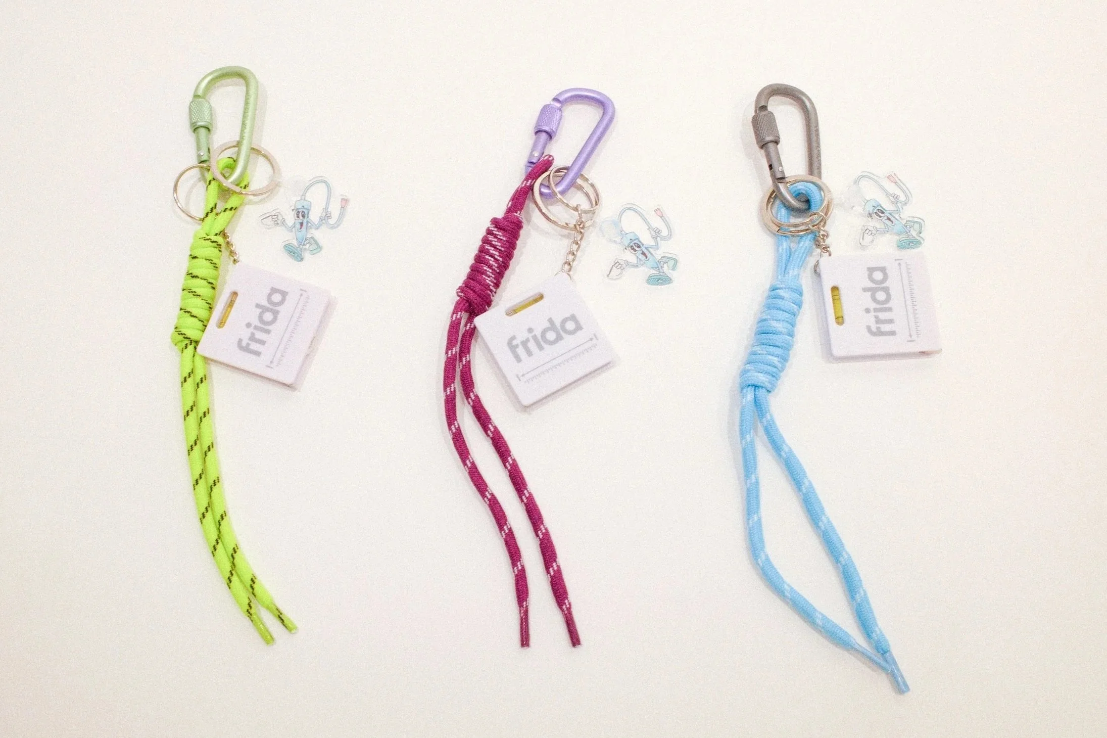 Custom key chains with personalized measuring tapes
