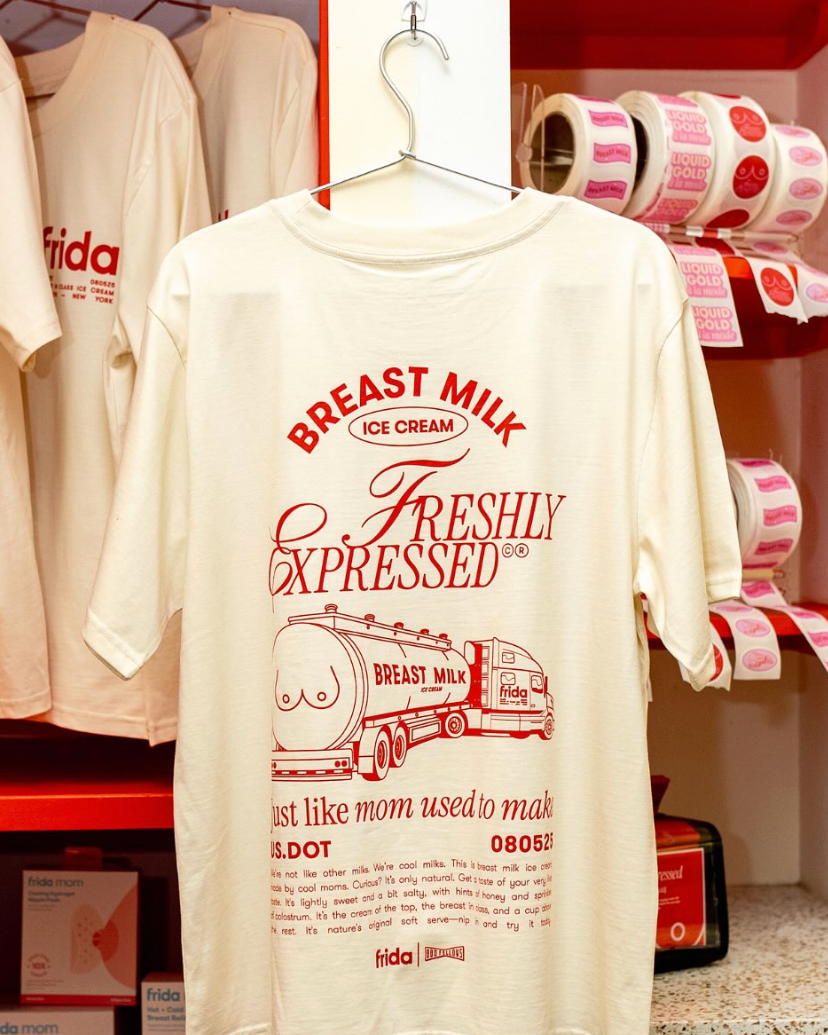 Produced custom merch for NYC Breast Milk Ice Cream Activation [click to learn more]