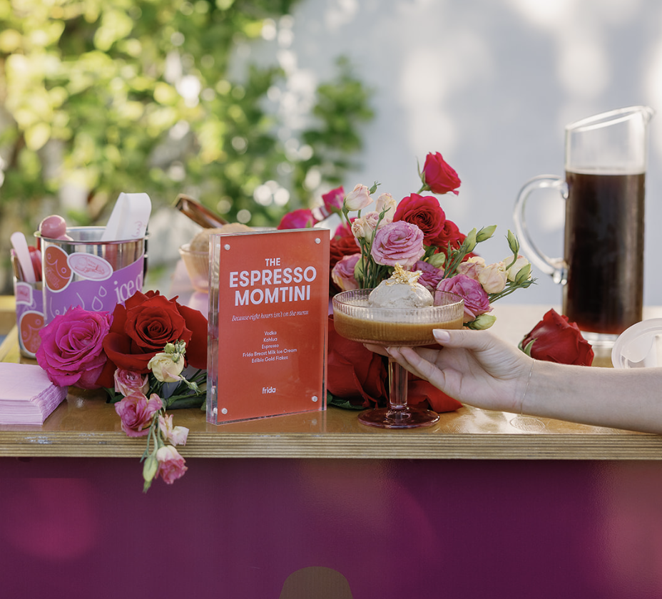 Designed custom menus for LA partnership event
