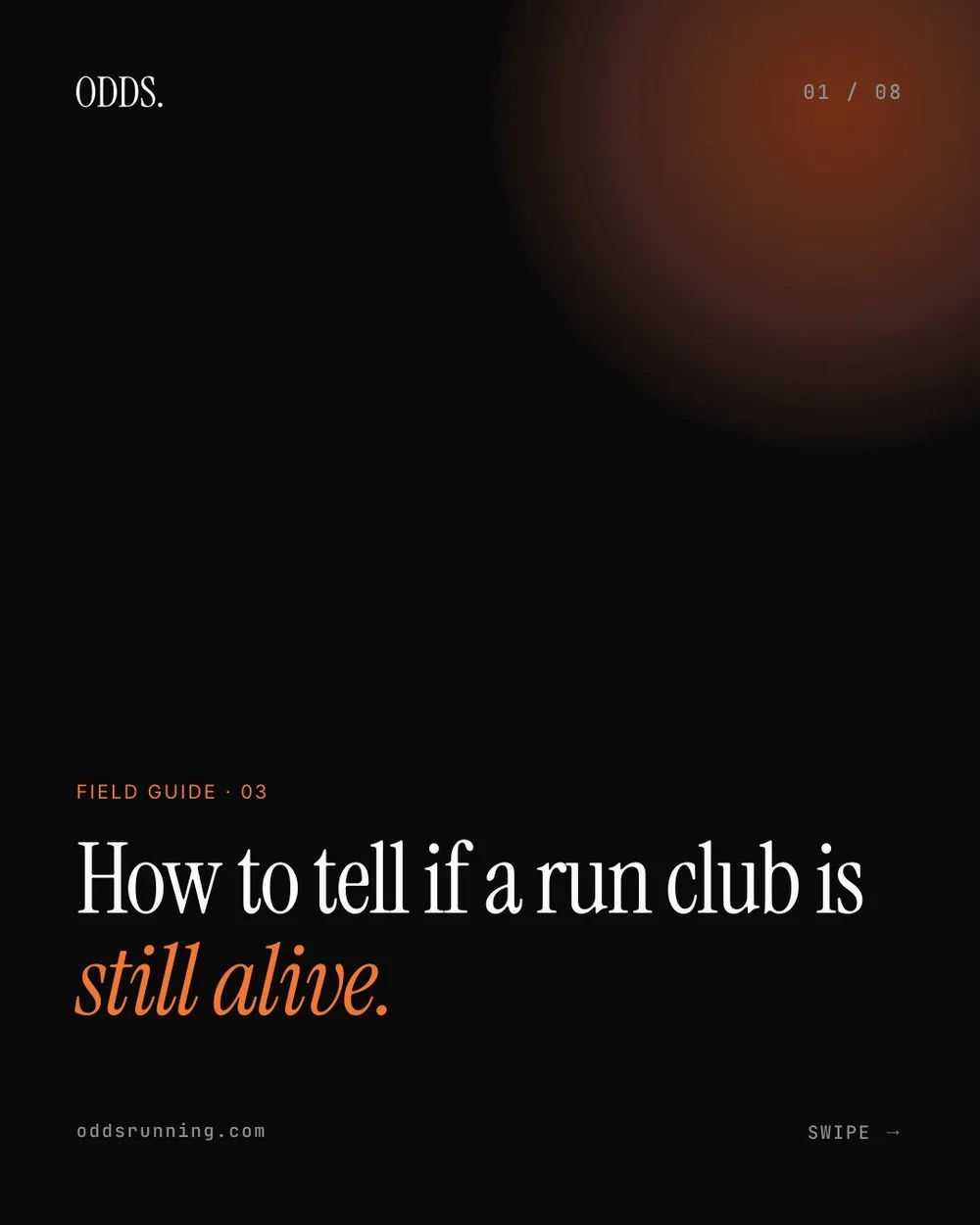 How to tell if a run club is still alive