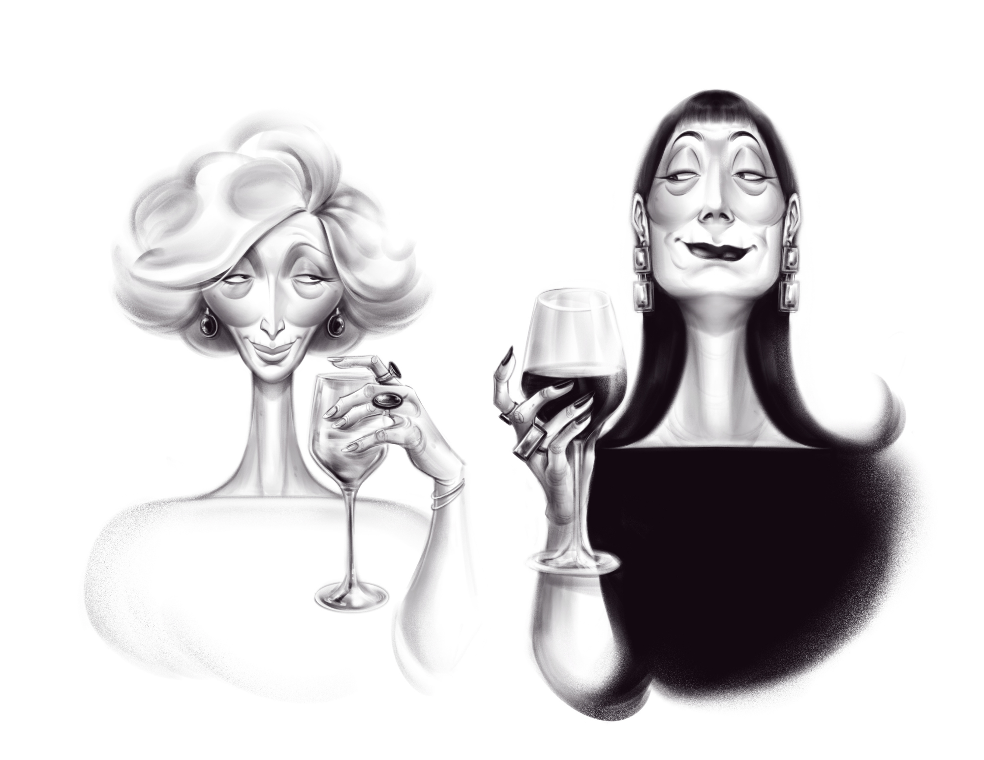 Custom Portrait Commission for two (Digital)