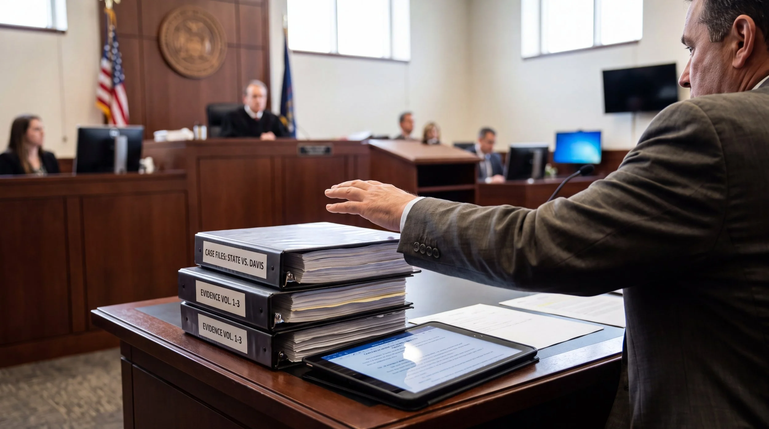 Simplify Discovery. We’ll Package the Proof.

One-click comprehensive disclosure packaging.

Eliminate hours of manual trial prep and administrative bottleneck. With a single click, Exhibit In-Sight instantly generates comprehensive, court-ready disc