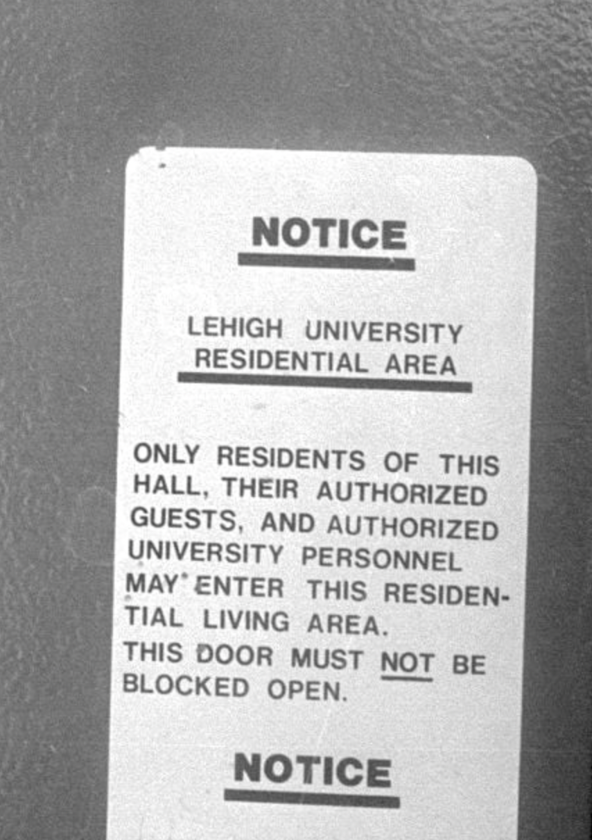 Easton Library Digitized Collection- Door Sign.png