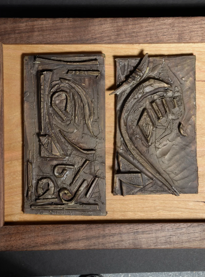 Biophilia, #1 // bronze 6"x8" 2021