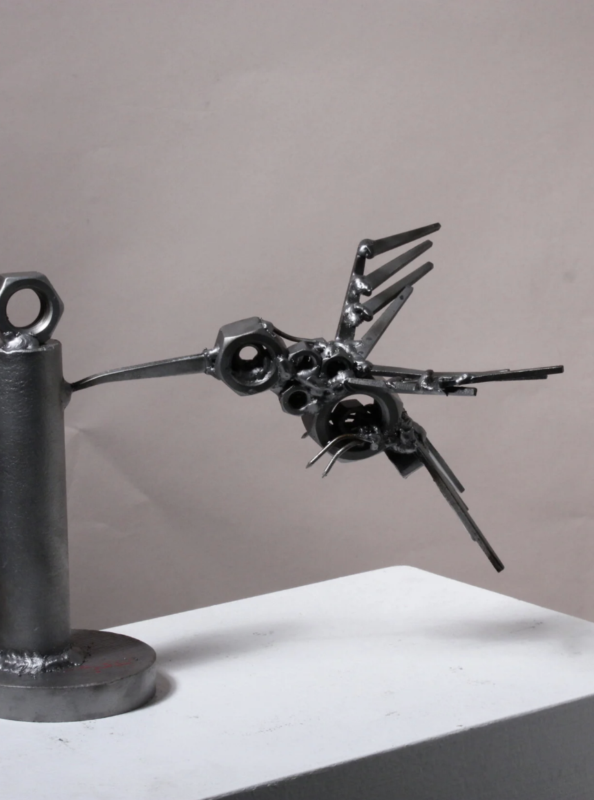 Hummingbird for Scottie // 12” Steel 2014
