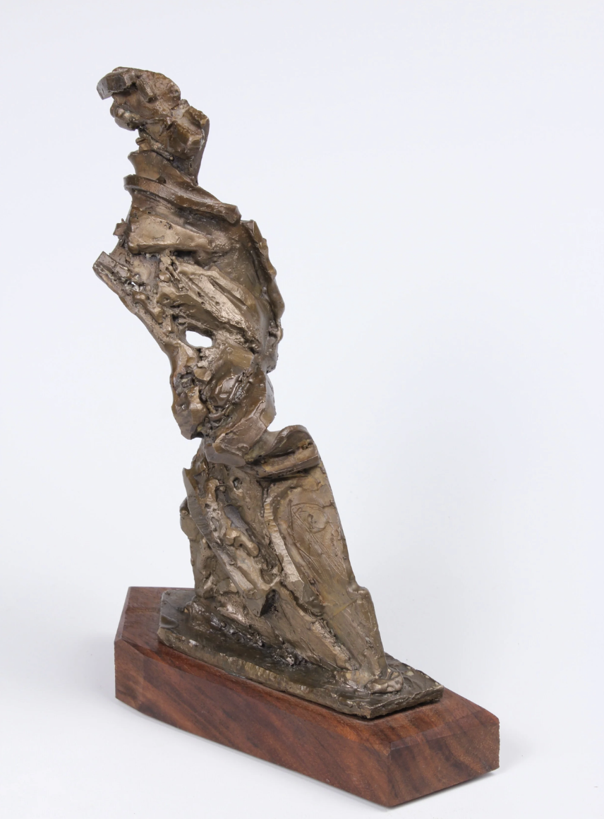Riffing on Boccioni // 6” tall Bronze 2009
