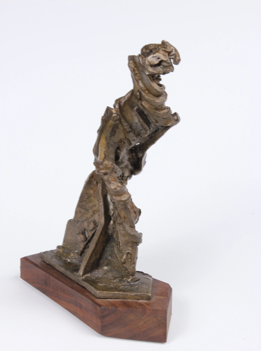 Riffing on Boccioni // 6” tall Bronze 2009