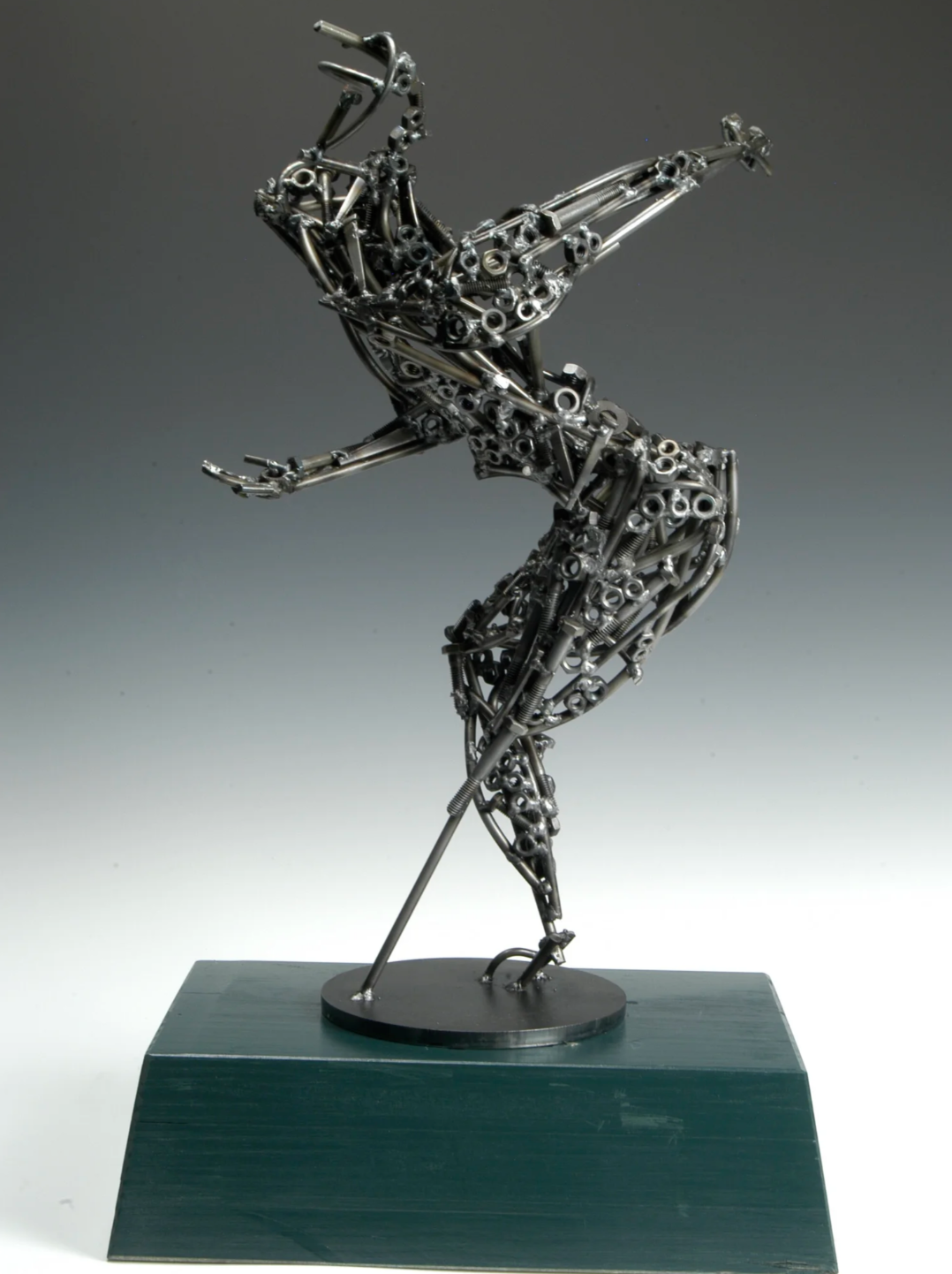 Maquette for Peg Leg Bates Sculpture // 2014

