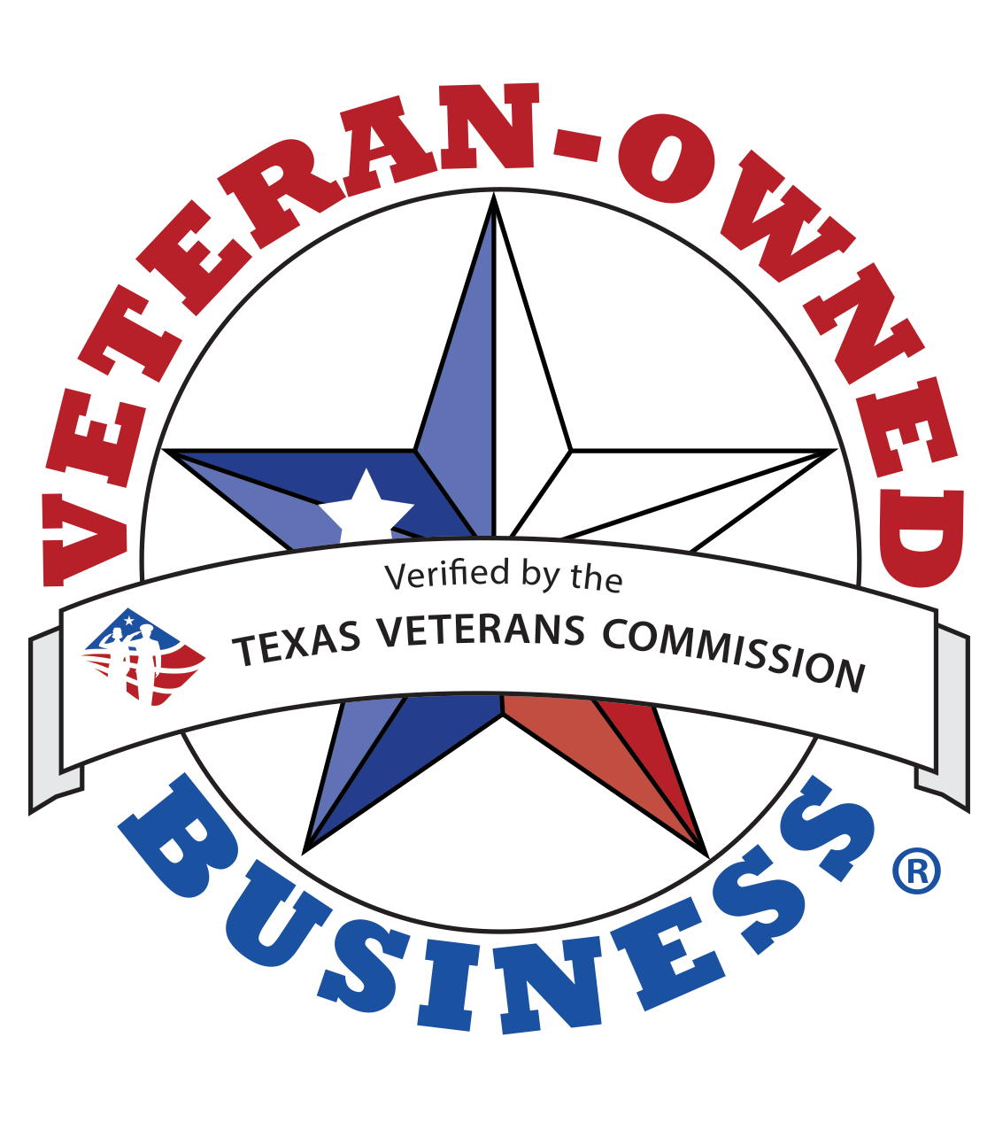 Texas Veteran-Owned Business verification logo