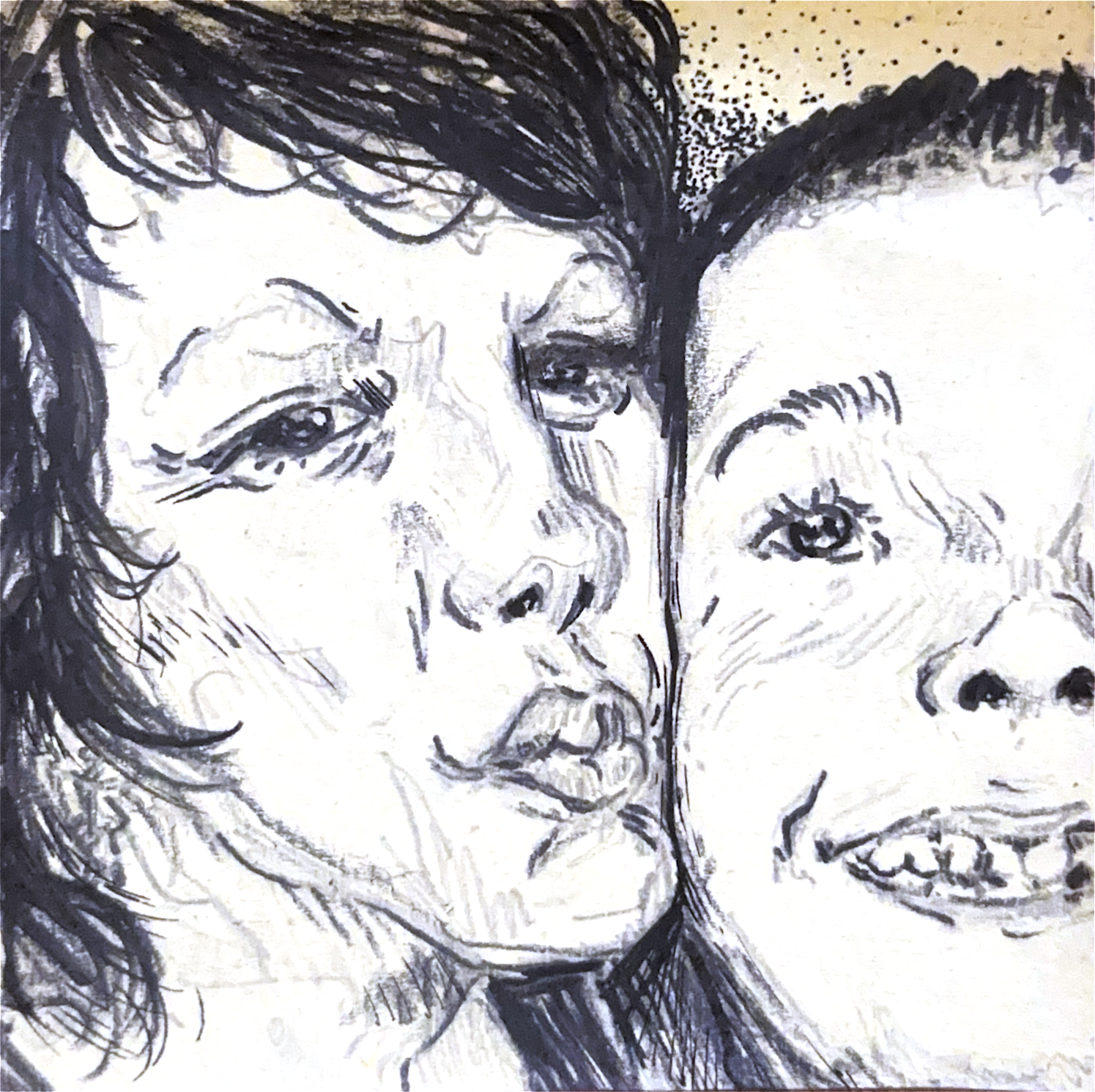 3"x3" - Ink+Graphite - 2026