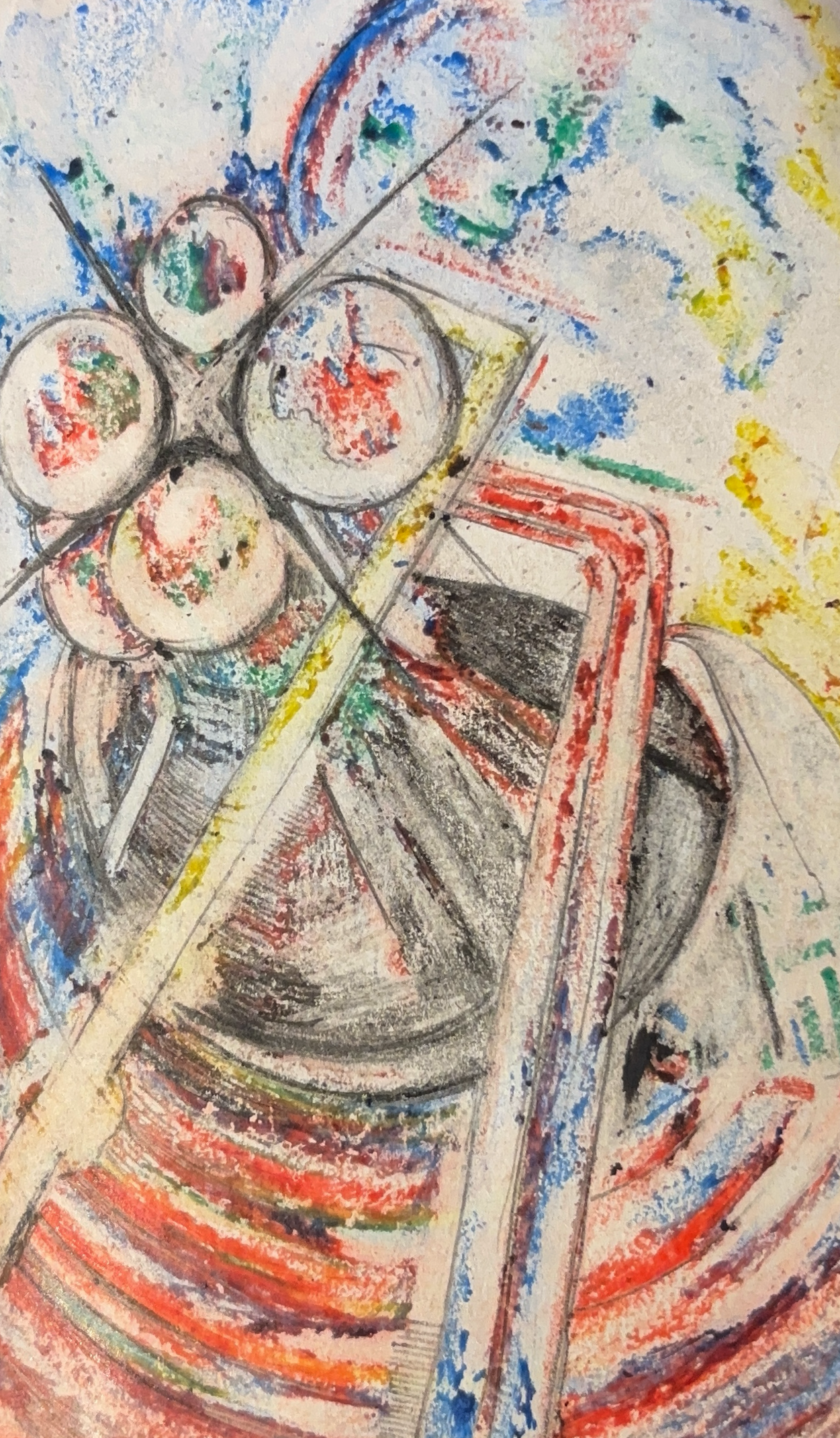 3"x5" - Crayon - 2017