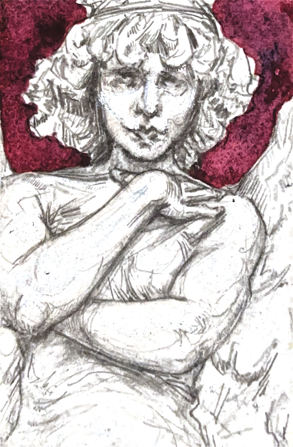 2.5"x3.75" - Watercolor+Graphite - 2026
