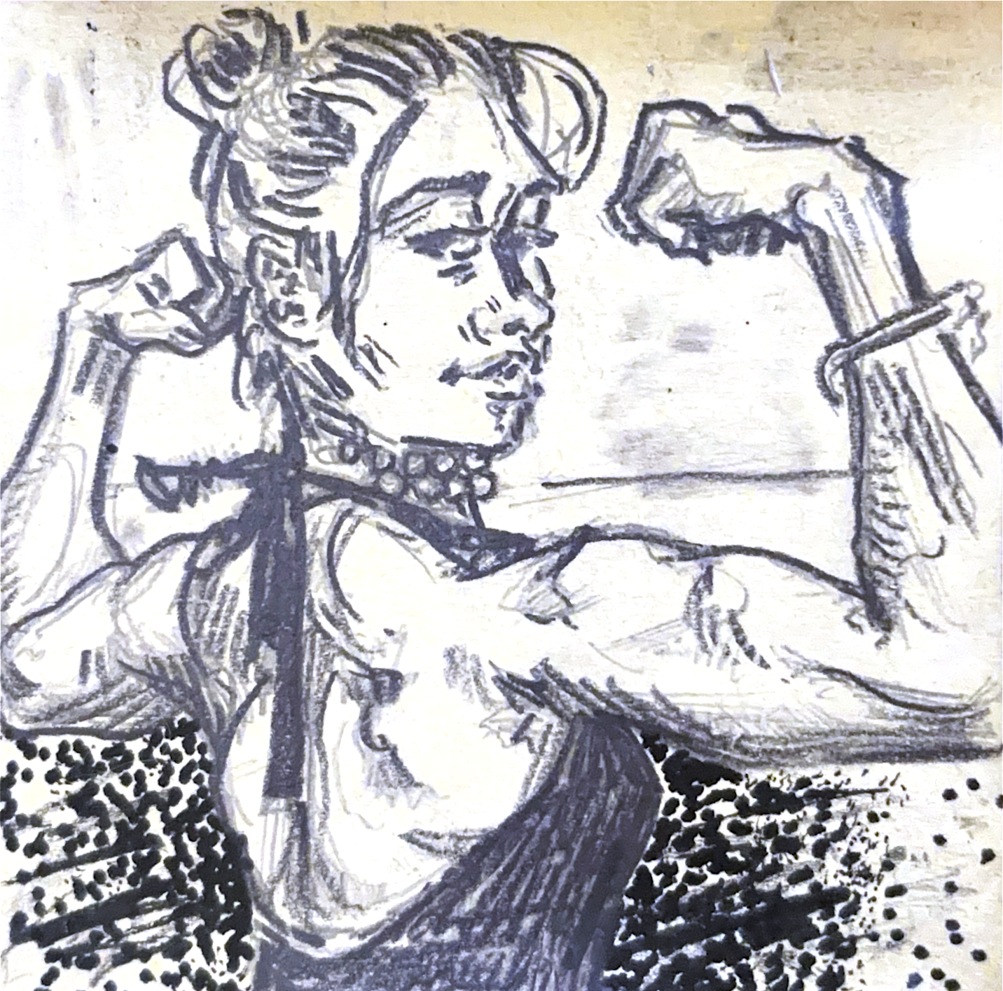 3"x3" - Ink+Graphite - 2026