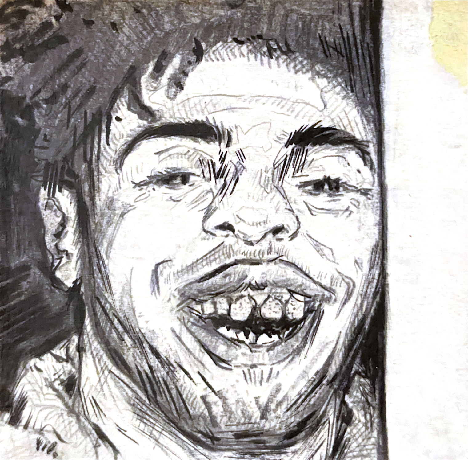 3"x3" - Ink+Graphite - 2018