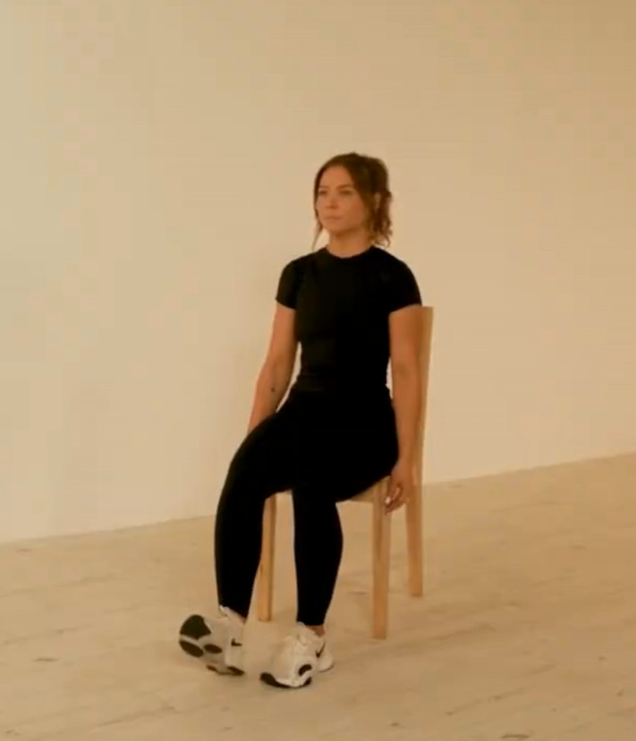 Seated Heel Raises, a simple exercise that helps prevent many ankle and foot injuries such as plantar fasciitis, achilles tendonitis and others