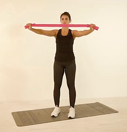 Resistance band exercises and stretches help prevent common upper body injuries such as rotator cuff tendinitis, pickleball elbow etc.