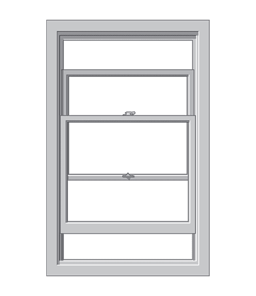 A Typical Double Hung Window