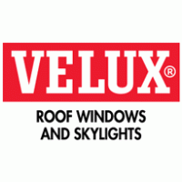 Velux logo with text 'Roof Windows and Skylights'