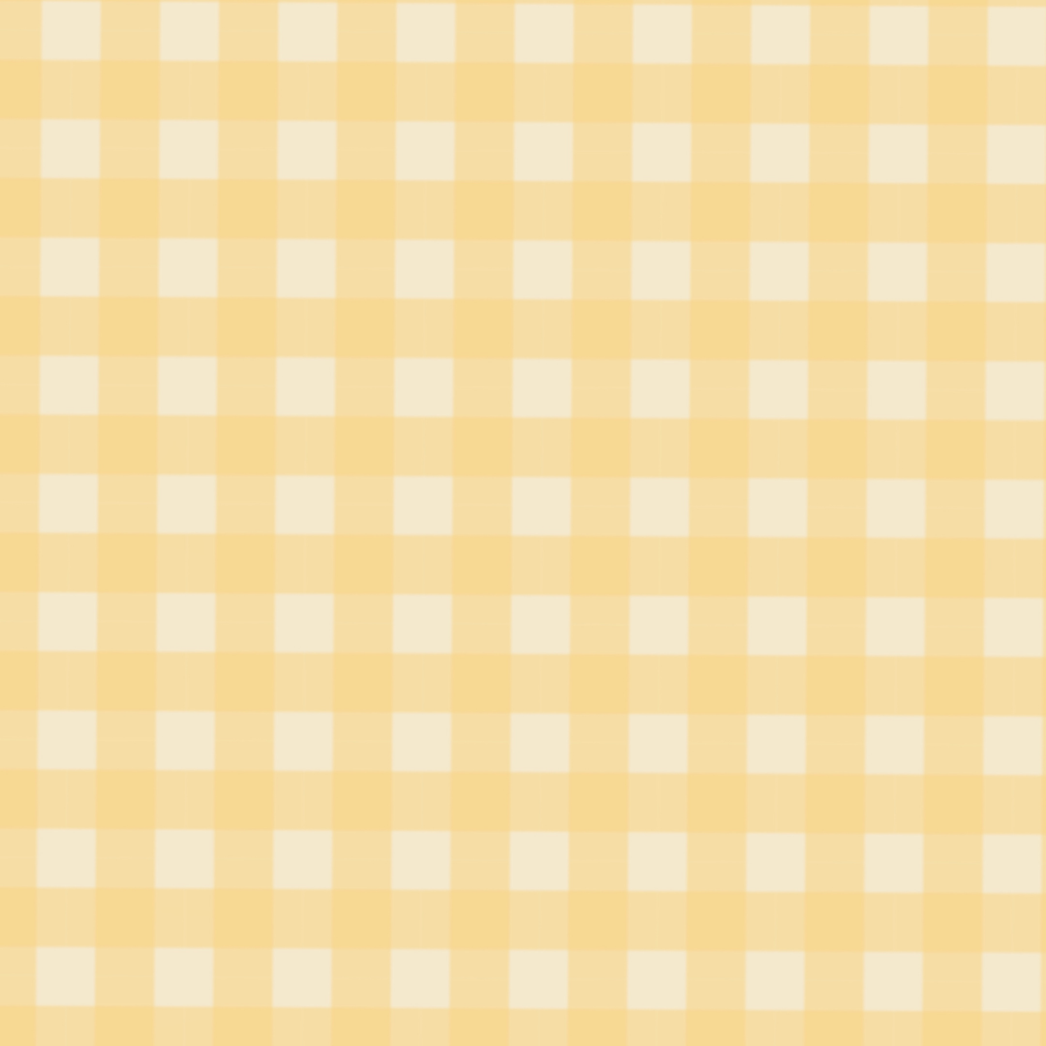 A yellow and white checkered tablecloth pattern.