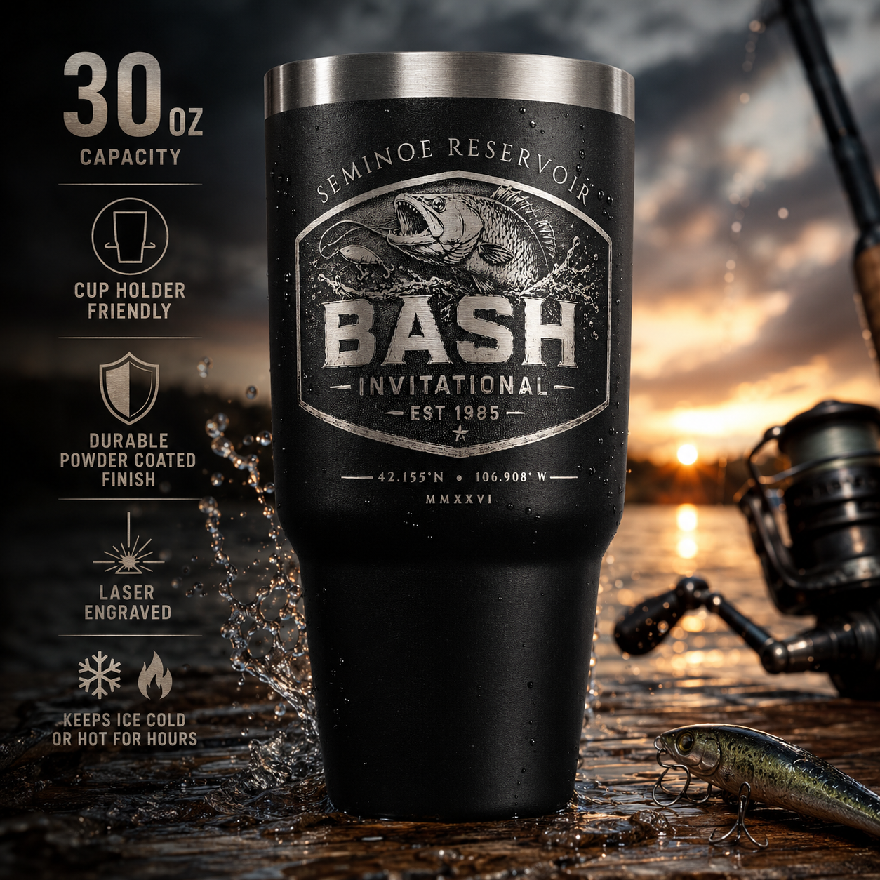 BASH 2026 Tumbler 30oz