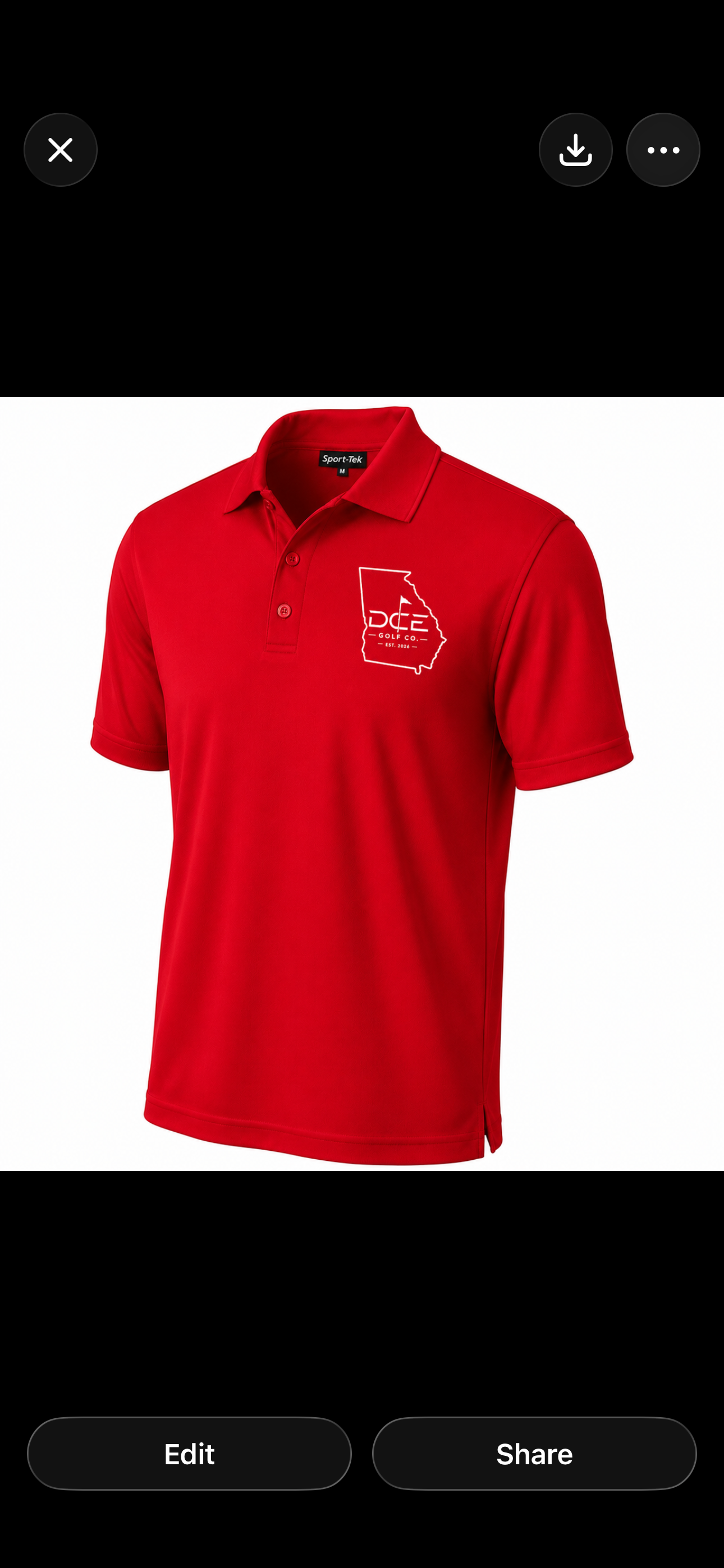 State of Georgia Logo Polo