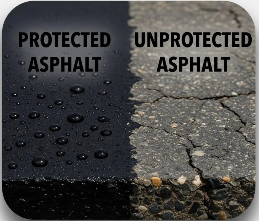Protected Asphalt