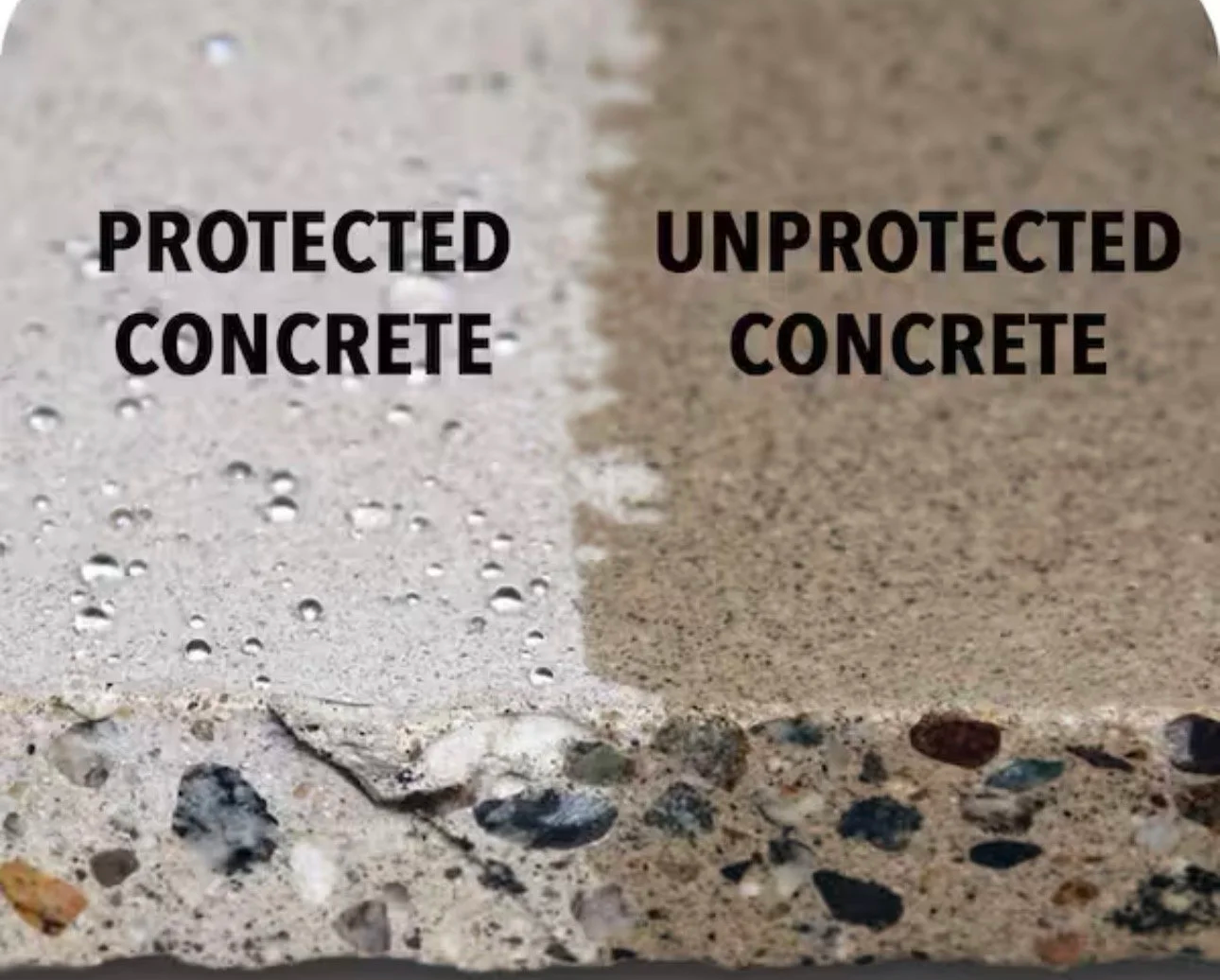 Protected Concrete