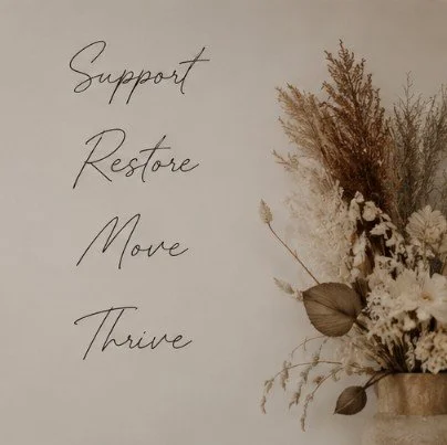 Helping you to move and thrive again