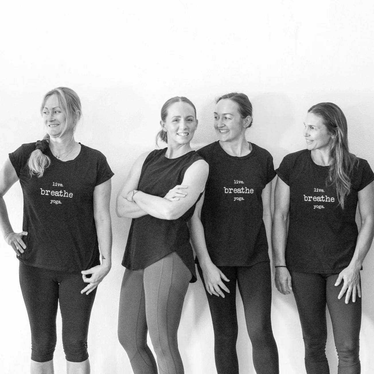 The team from 'live. breathe. yoga.' engaged Mayd to transform their yoga studio brand into one that reflected their success.