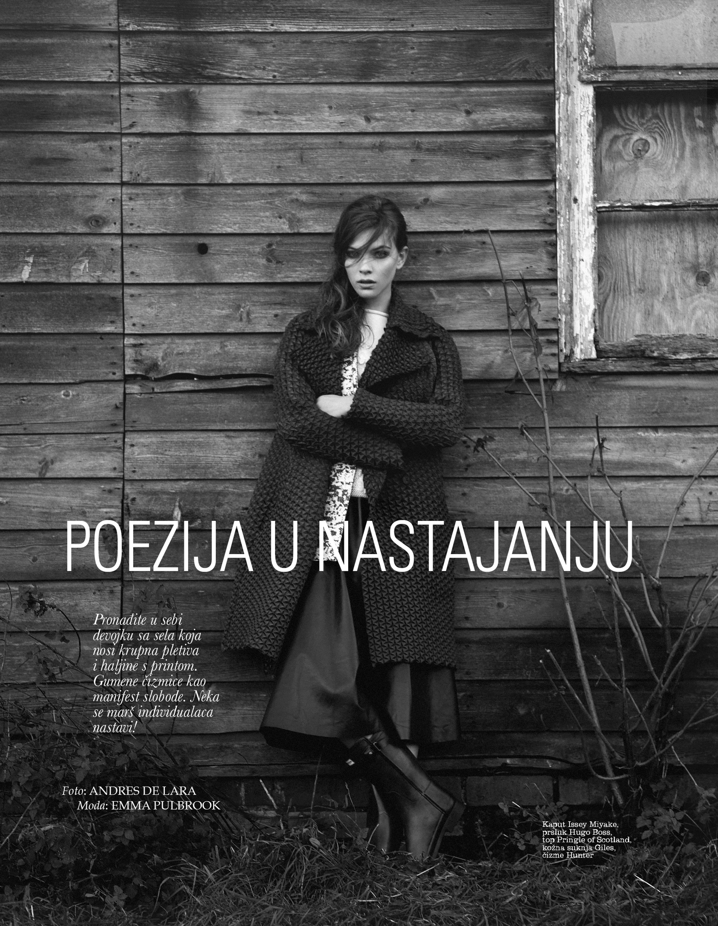 ELLE Fashion (Serbia) Make up By Julie Cooper