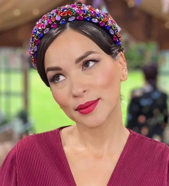 Event Hair and make up on Rachel Khoo by Julie Cooper Make up Artist