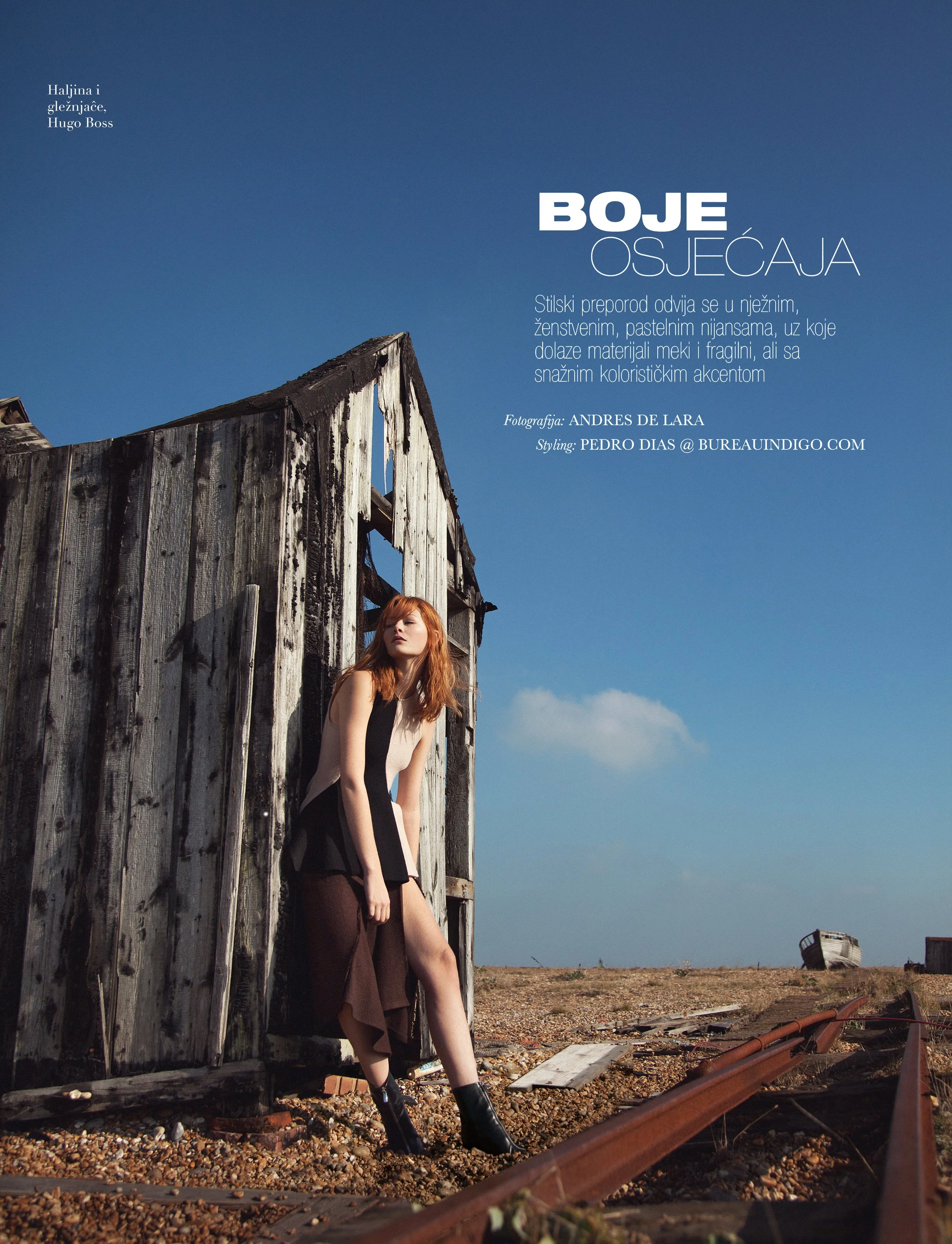 ELLE (Croatia) Make up by Julie Cooper