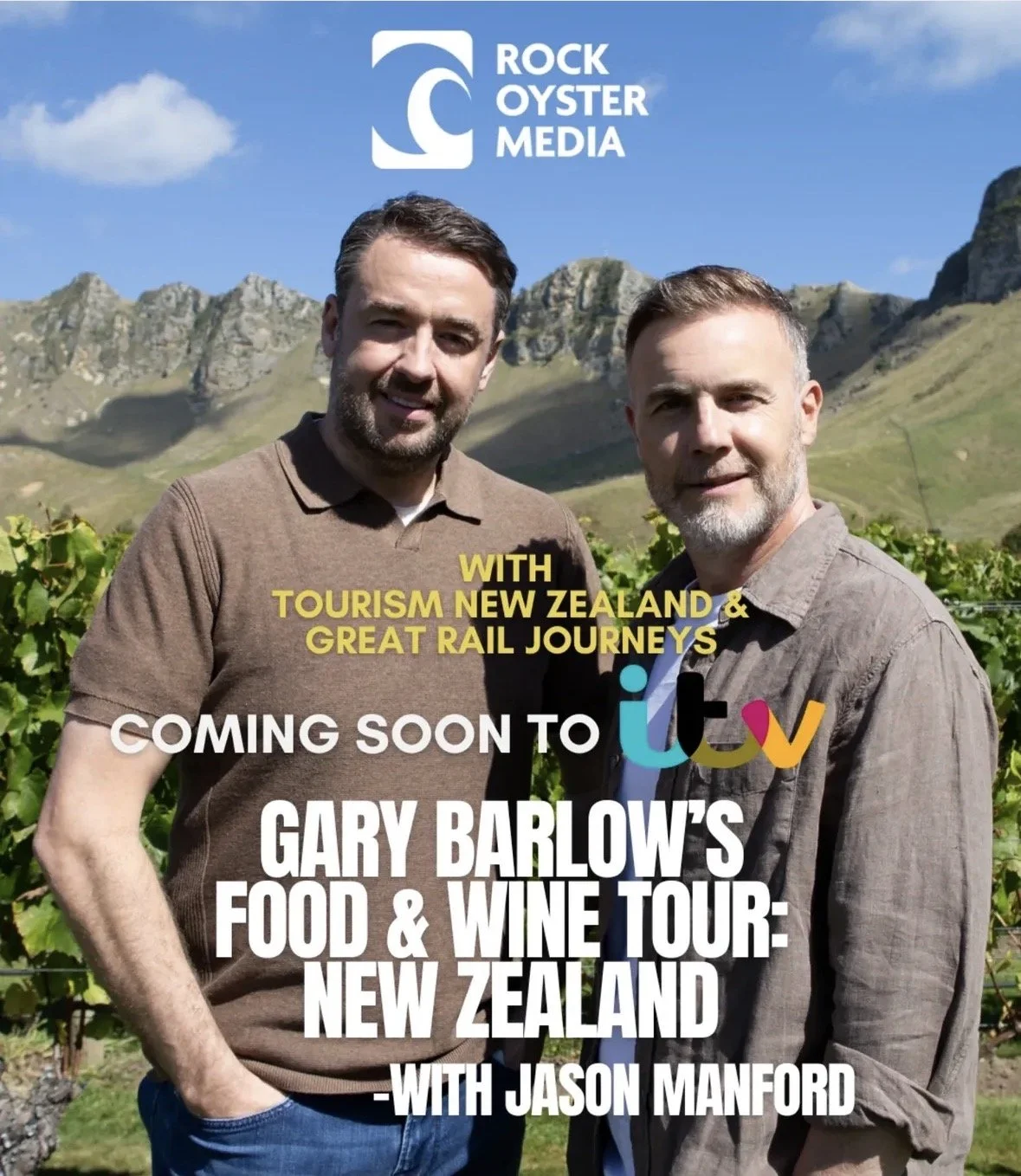 Jason Manford and Gary Barlow 