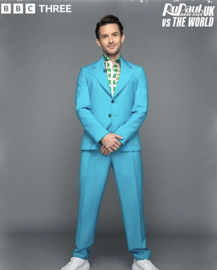 Actor Jonathan Bailey for Ru Pauls Drag Race UK