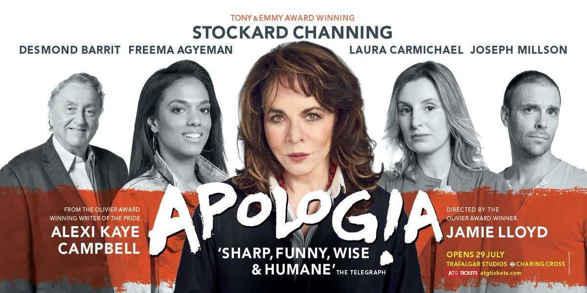 Stockard Channing- Promo poster for Apologia
