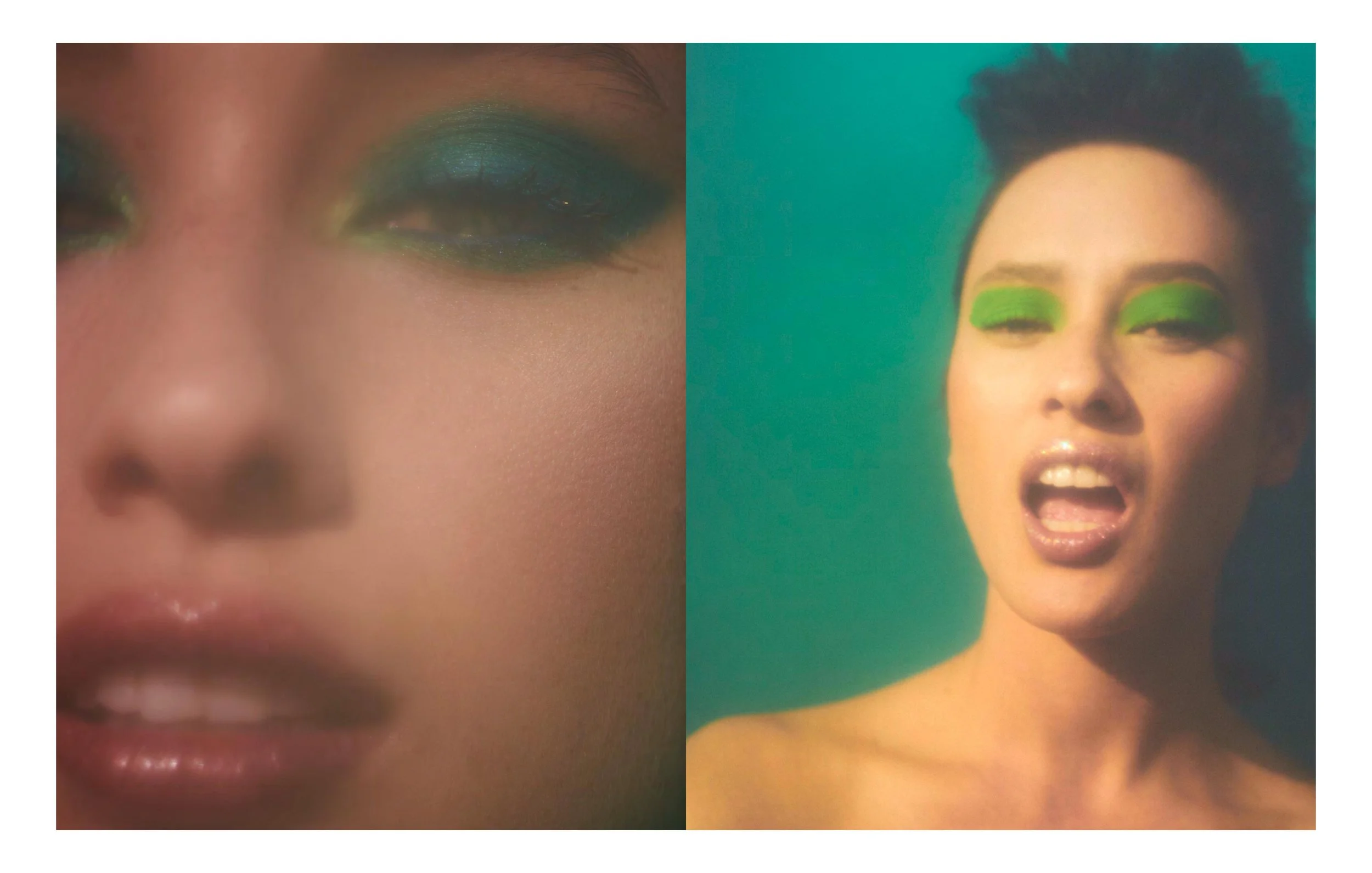 GLASS Magazine (USA) Make up by Julie Cooper