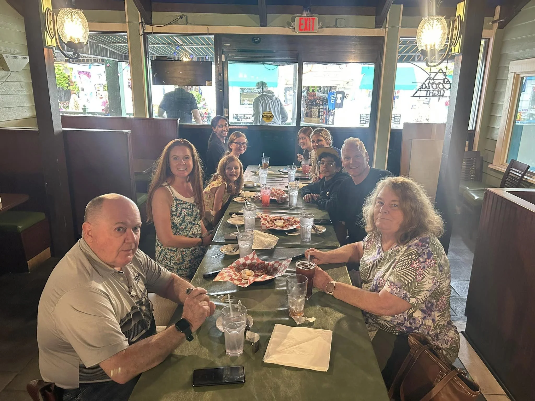 Myrtle Beach 2023 
Enjoying a meal at Sweet Carolina's