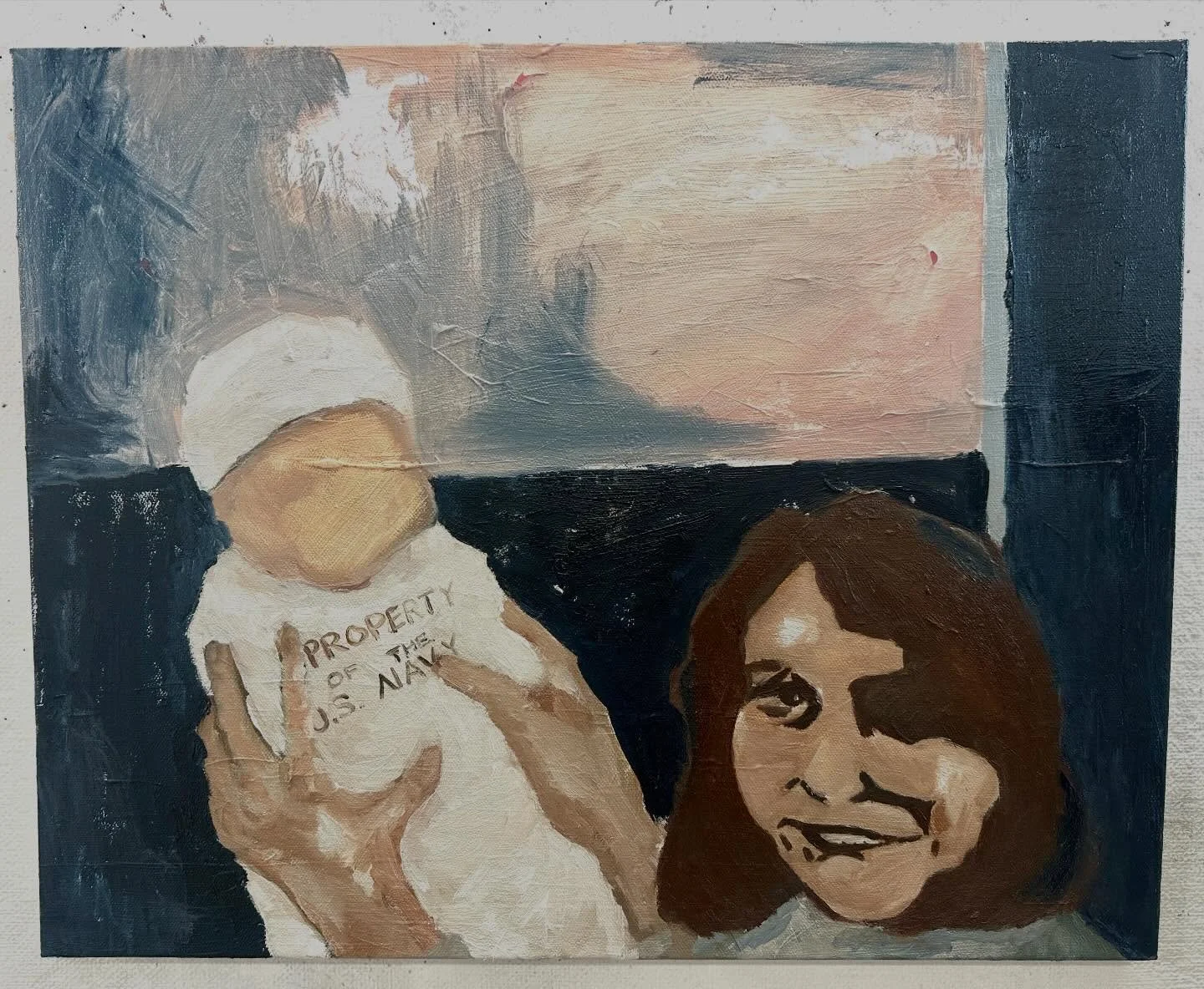 A quick painting&hellip;.. mothers love&hellip;.