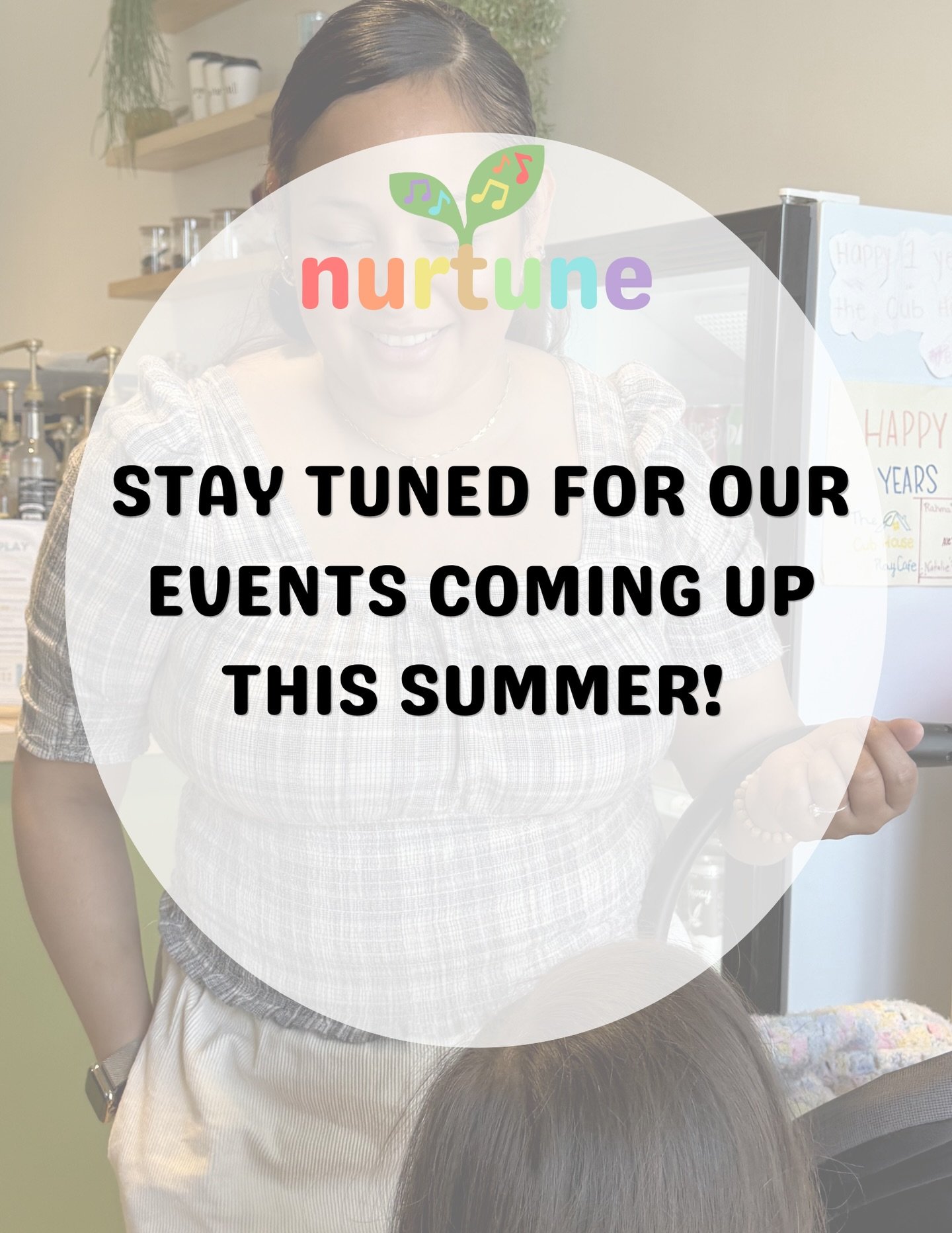 ✨ Summer with Nurtune is just getting started ✨

We have some beautiful things coming up for families this season 🌿🎶

From music enrichment classes and pop-up events to community jam sessions, caregiver connection, movement, rhythm exploration, and