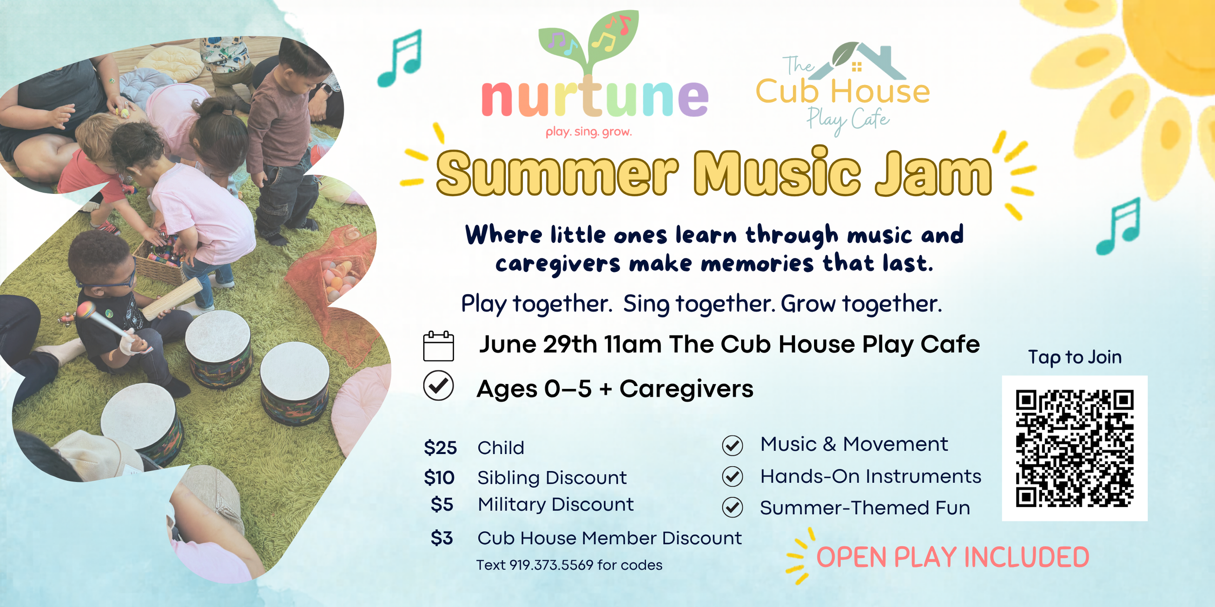 Summer Music Jam at The Cub House