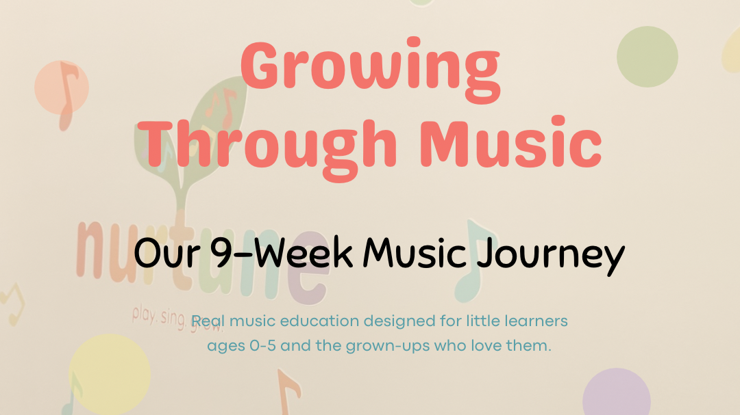 ⏰Grow Through Music Fall Session Registration