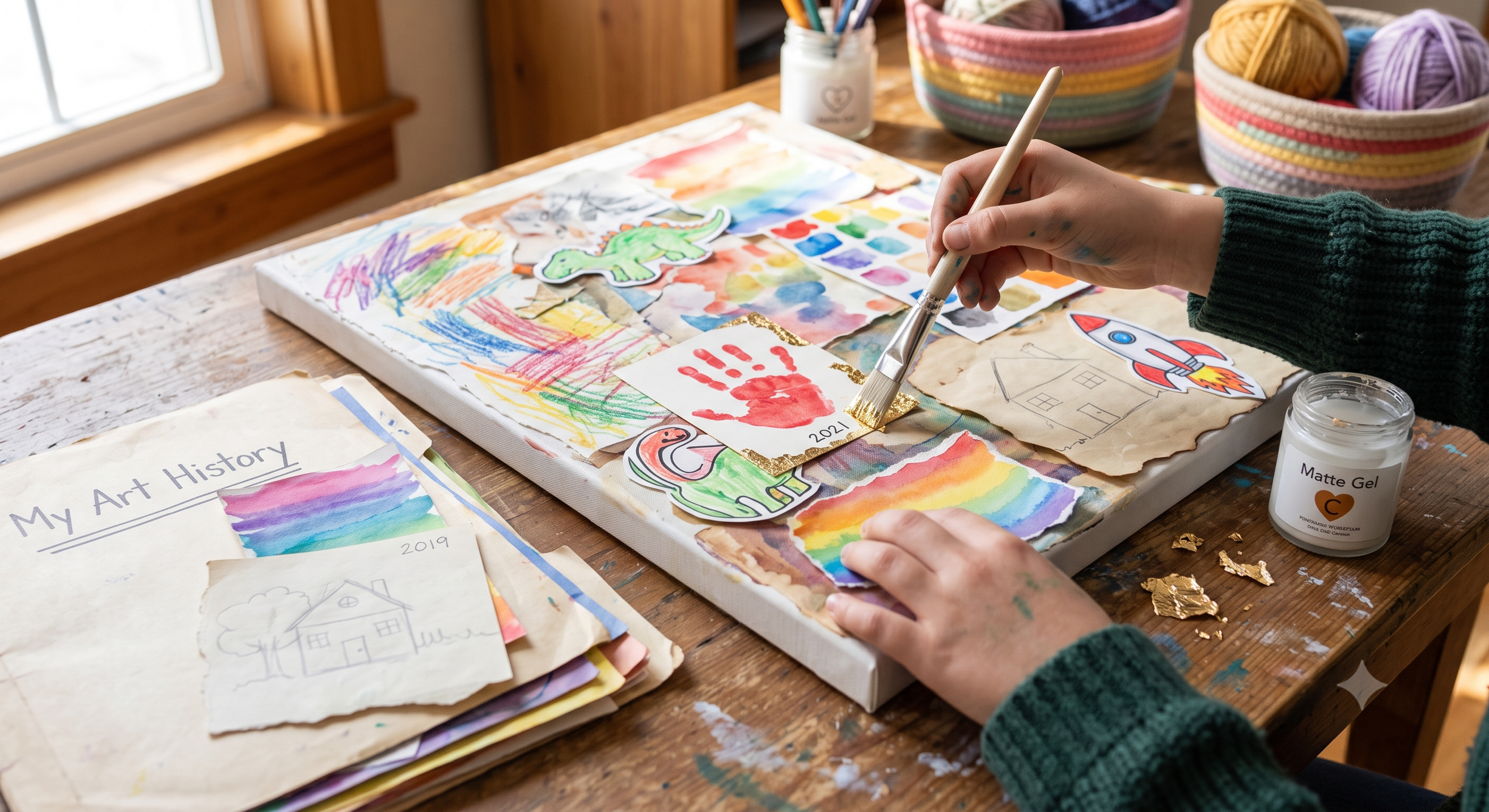 August 18, 2026 - The Keepsake Canvas - Compiling past art pieces into one beautiful statement piece.