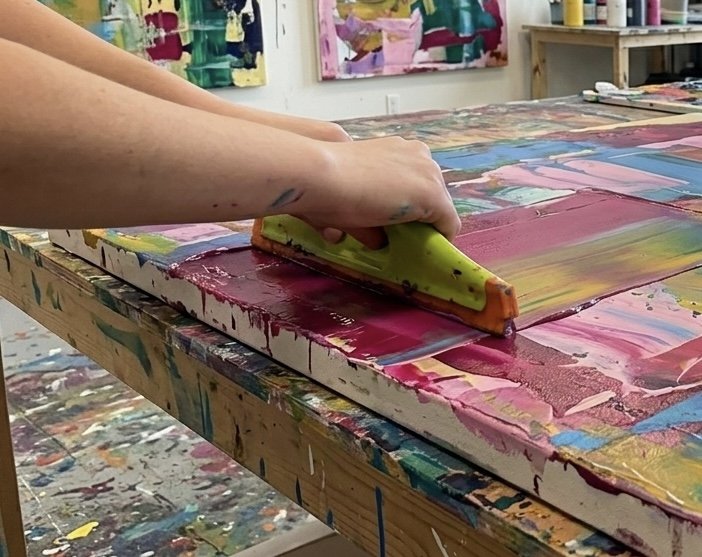 July 21, 2026 - Beyond the Brush: Abstract Acrylic Layering