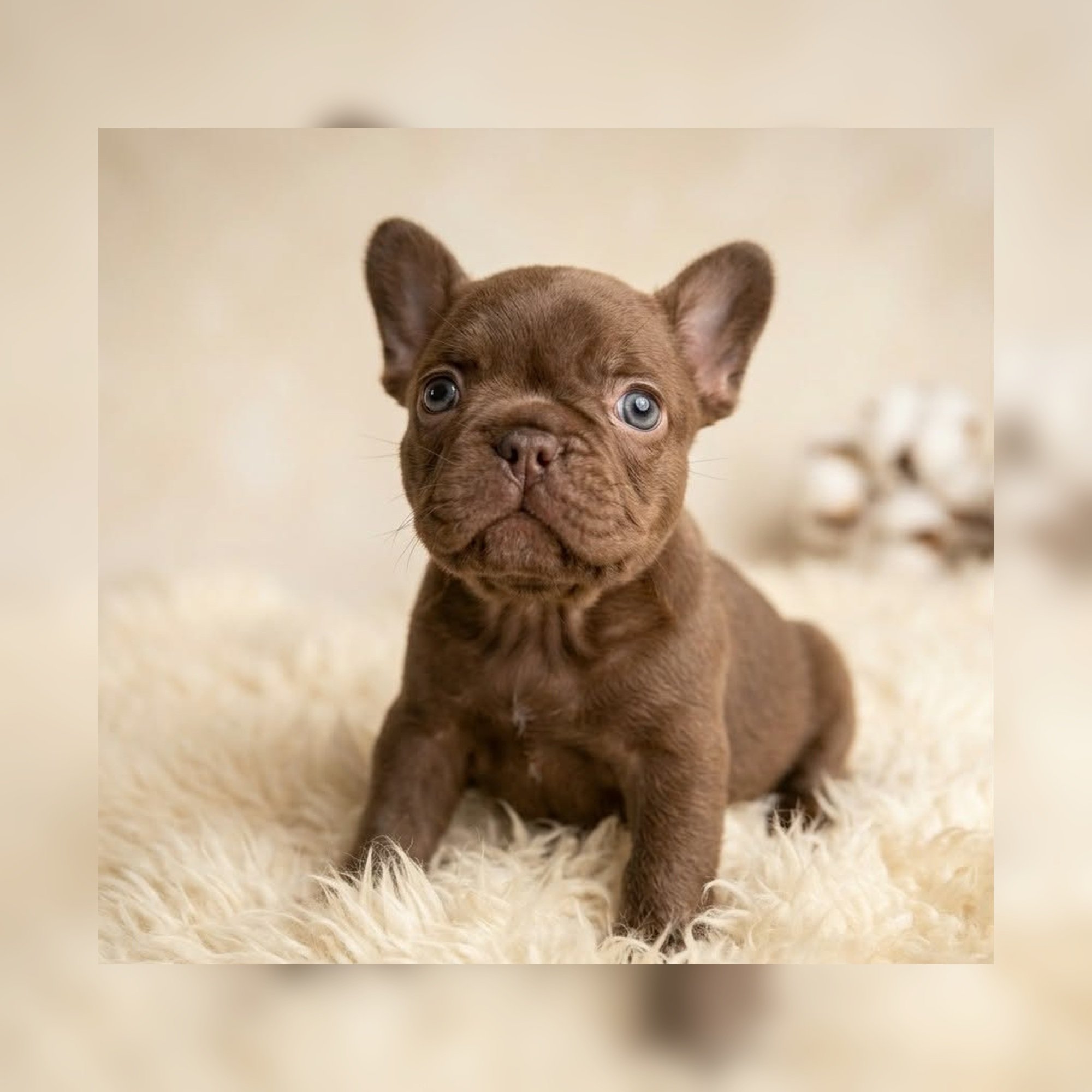 Rojo French Bulldog puppy bred by Le Epitome Kennels in Waikato, New Zealand, originally advertised for sale and now sold from the Nyx x Moby French Bulldog litter.