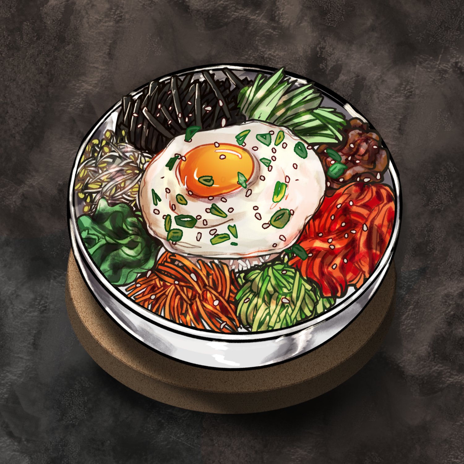 Bibimbop Korean Rice Bowl