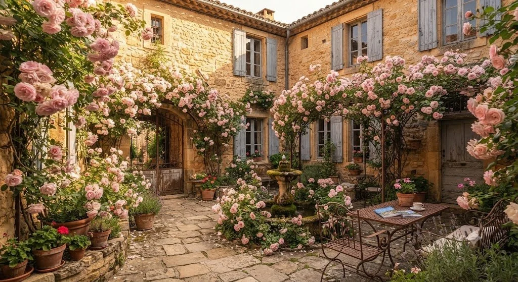 Provence: A secret retreat in the heart of the countryside.